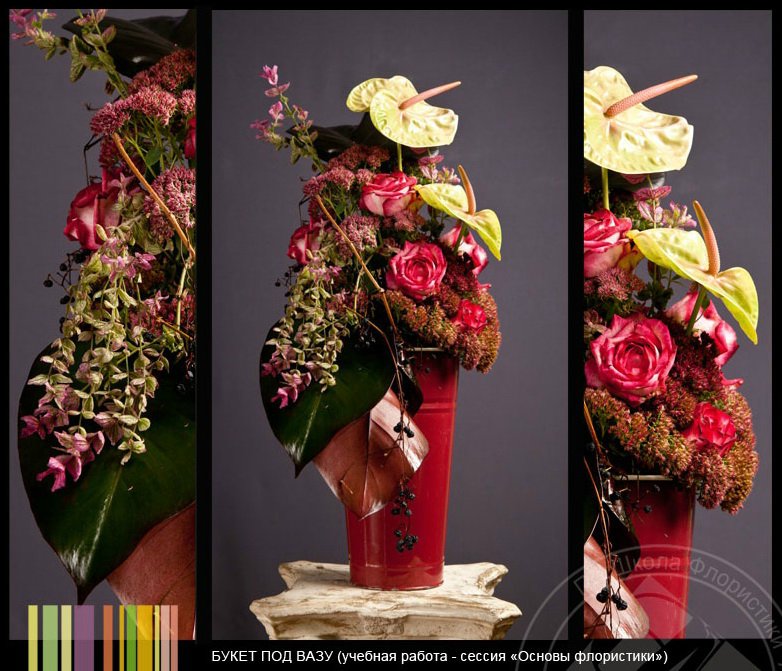 Floristry for beginners step by step, assembling bouquets, learning decor with your own hands, videos, photos