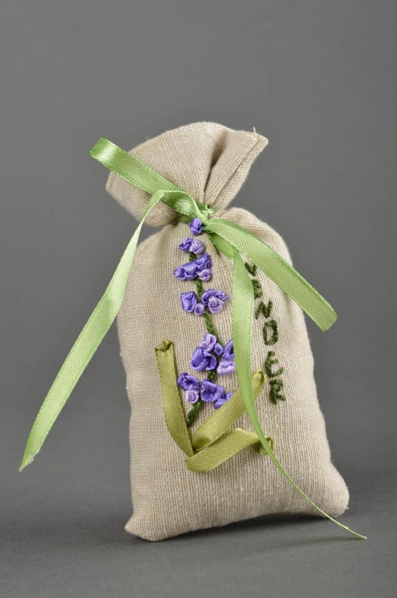 How to sew a bag with ties - DIY bags for gifts and herbs