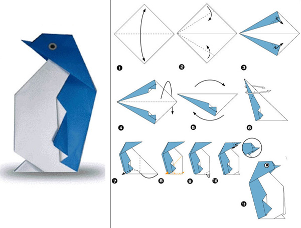 Origamipapier voor kinderen - de beste doe-het-zelf-ambachten