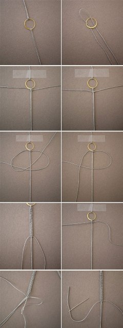 Master class on how to make a simple bracelet